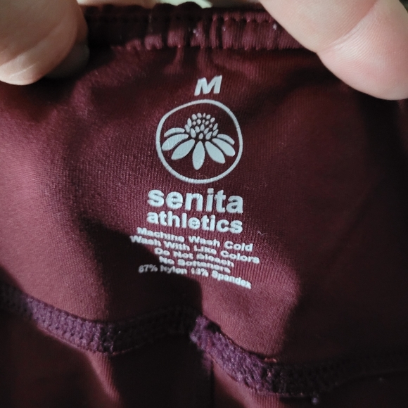 SENITA ATHLETICS | pocket mesh detail athletic workout leggings - Picture 5 of 5